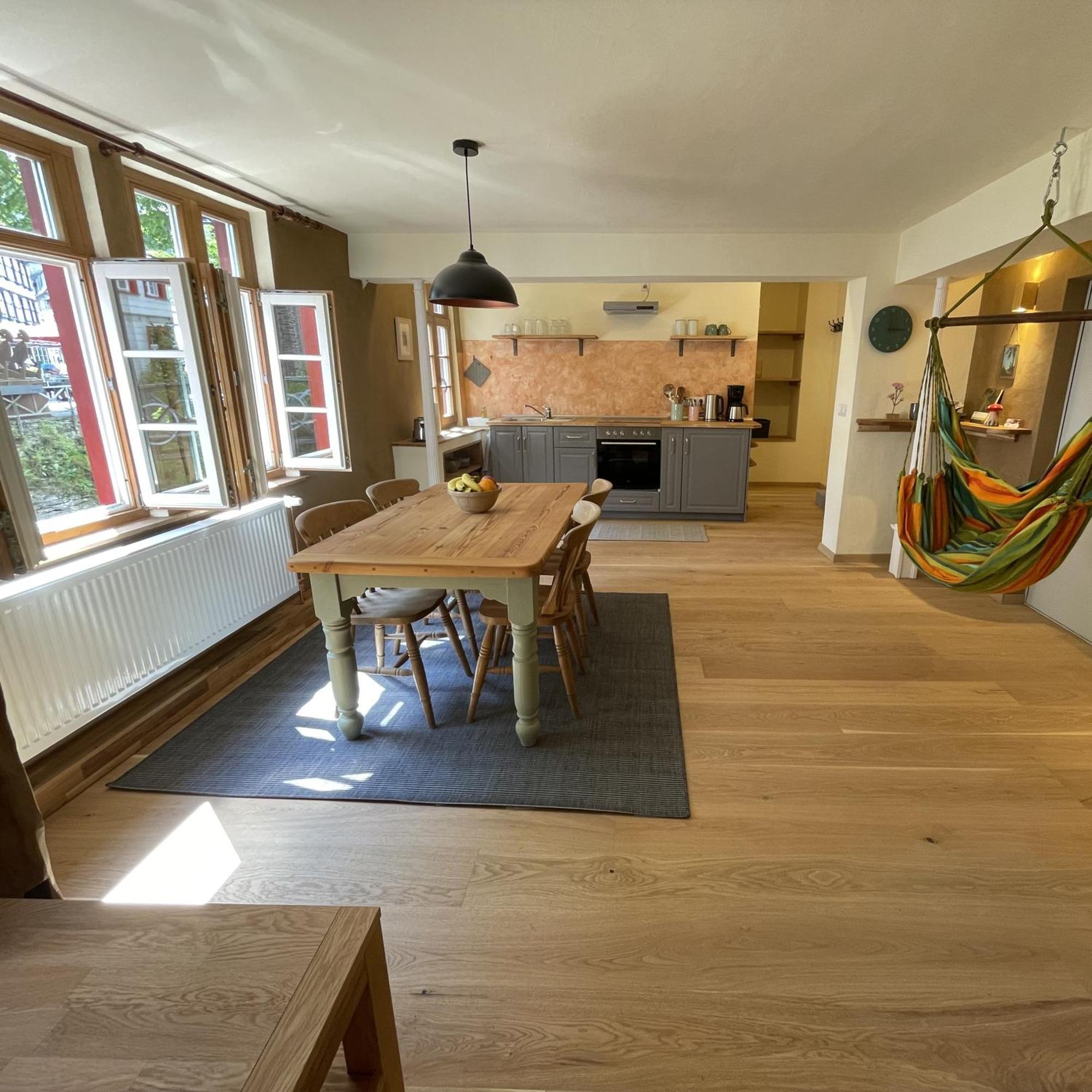 Apartment Am Fluss Im Haus An Der Rur Monschau Eksteriør billede