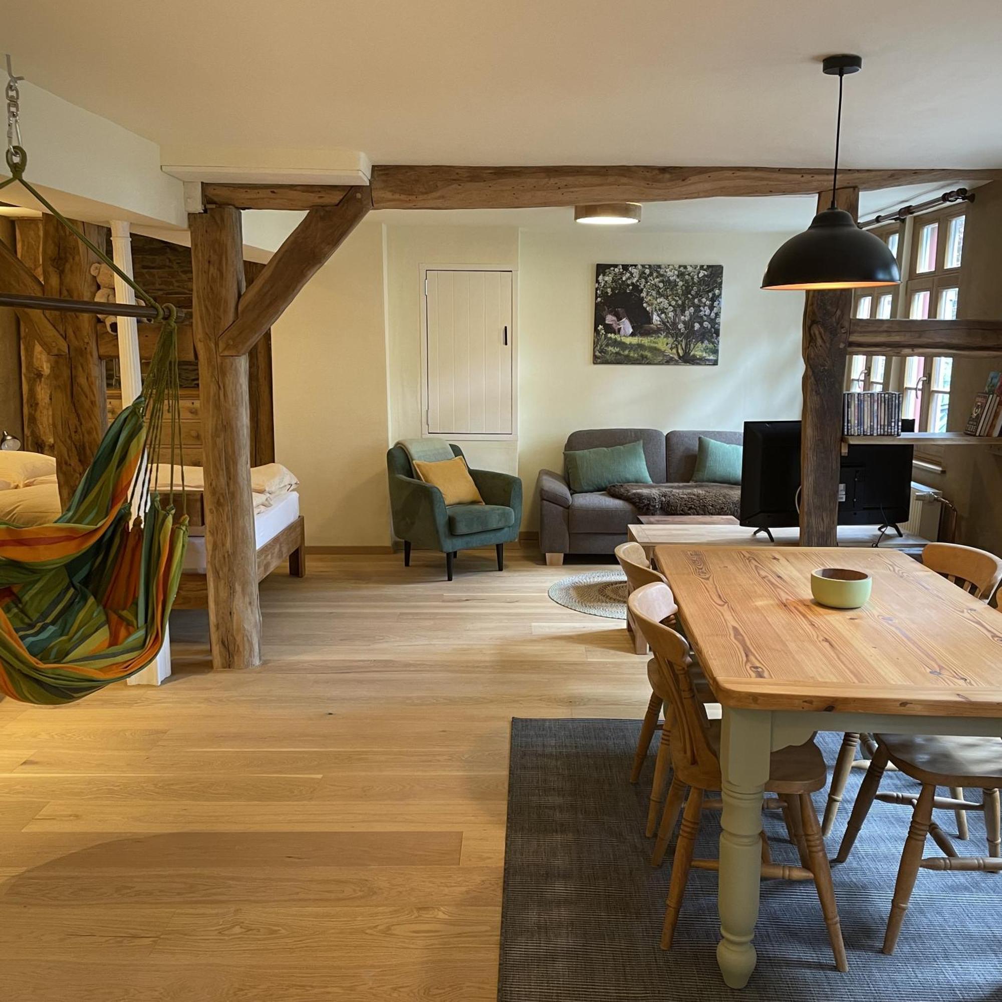 Apartment Am Fluss Im Haus An Der Rur Monschau Eksteriør billede